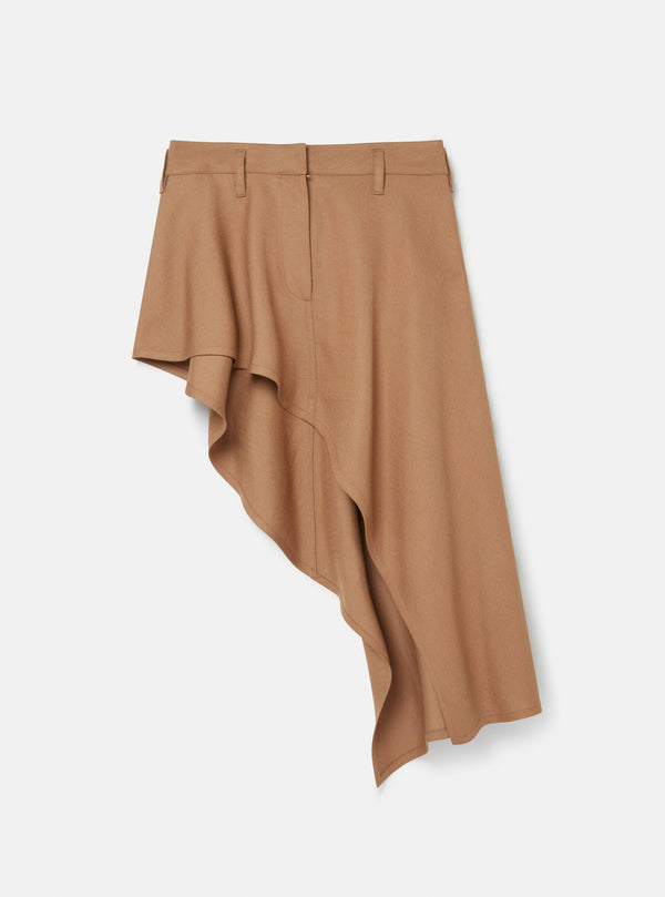 Asymetric Skirt - Caramel
